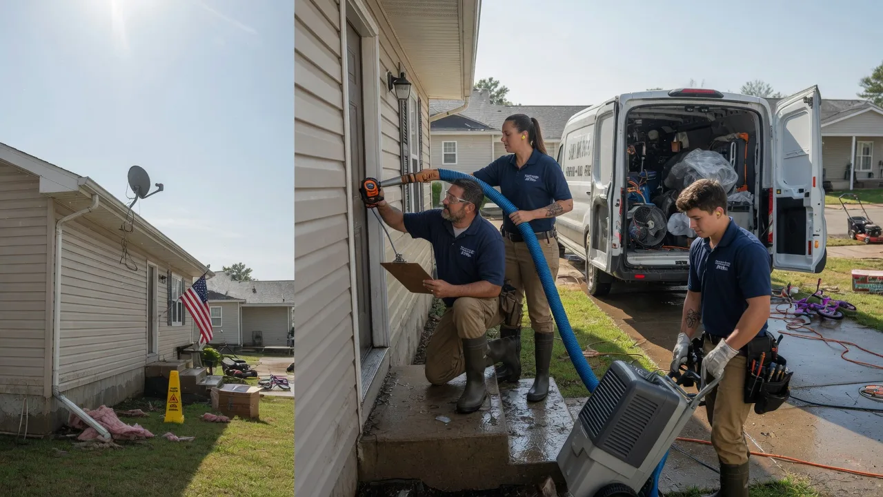 Ceiling Water Damage Restoration in Oliver Springs, TN near me